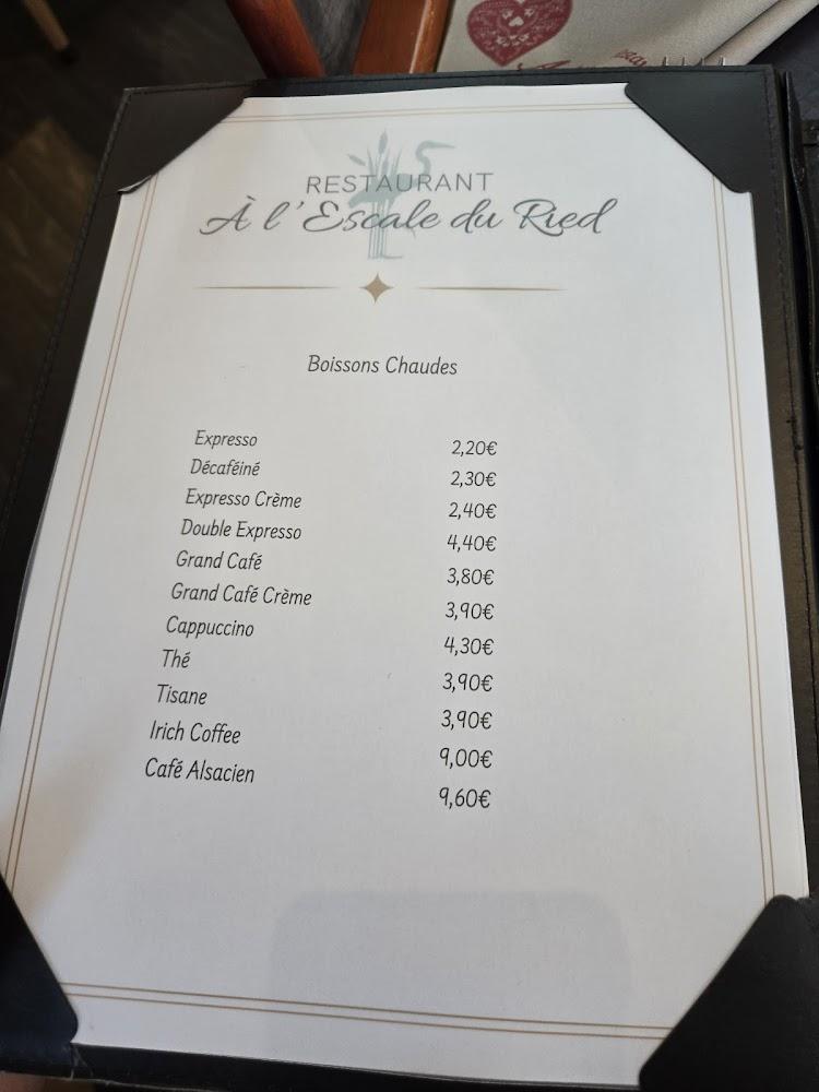 Restaurant A l'Escale du Ried - Menu Image 3